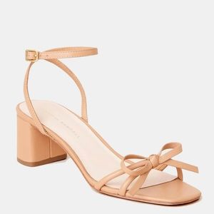 LOEFFLER RANDALL GRACIE BOW HEELED SANDAL Size 8.5